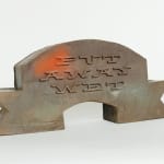 ceramic banner with the words rode hard, put away wet