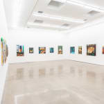 Installation image of Nicholas Bono Kennedy's artwork at Hashimoto Contemporary LA