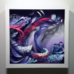 Crystal Wagner colorful biomorphic sculpture
