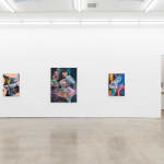 Installation image of the painting at Hashimoto Contemporary Los Angeles
