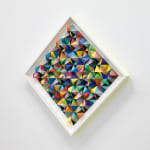 Sean Newport abstract colorful wall sculpture