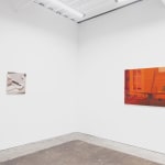 installation view of Adrian Kay Wong's exhibition "Same Time, Same Place," at Hashimoto Contemporary, San Francisco. From left to right: "Dimsum," and "HOME."