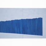 Steuart Pittman minimal blue painting
