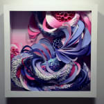 Crystal Wagner colorful biomorphic sculpture