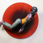 Troy Coulterman sculpture of floating figure