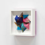Sean Newport abstract colorful wall sculpture