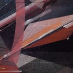 Augustine Kofie abstract painting detail