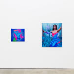 Installation image of Aqui y Alla at Hashimoto Contemporary Los Angeles