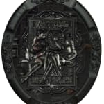 Handiedan vintage pinup relief
