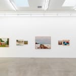 Installation image of Rachel Gregor's solo exhibition Still Summer at Hashimoto Contemporary Los Angeles