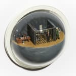 Abigail Goldman's sculpture of Donald Trump in a cell