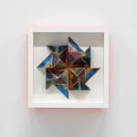 Sean Newport abstract colorful wall sculpture