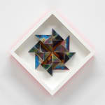 Sean Newport abstract colorful wall sculpture