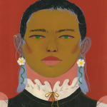 Portrait of person by Celia Jacobs.
