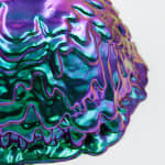 Dan Lam purple blob sculpture detail