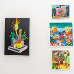 Installation image of Nicholas Bono Kennedy's artwork at Hashimoto Contemporary LA