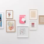 Installation photo of "The Invisible Dog Goes for a Walk" Group Exhibition