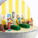 side view of artwork