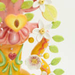 Munisa floral vibrant bong