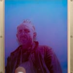 back side of translucent painting