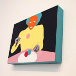 Mario Wagner colorful painting of figure