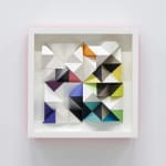 Sean Newport abstract colorful wall sculpture