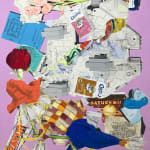 Alan Miknis - Gouache painting of everyday objects, such as cigarette box, snack bar, rose, book and etc.