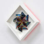 Sean Newport abstract colorful wall sculpture