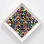 Sean Newport abstract colorful wall sculpture