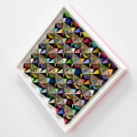 Sean Newport abstract colorful wall sculpture