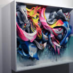 Crystal Wagner abstract paper sculpture side