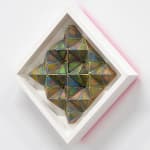 Sean Newport abstract colorful wall sculpture