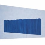 Steuart Pittman minimal blue painting