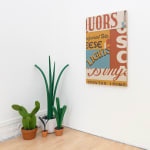 Installation photo of Jeff Canham's artwork