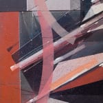 Augustine Kofie abstract painting detail