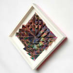 Sean Newport abstract colorful wall sculpture