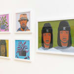 Dennis Brown's install photos of a gallery wall