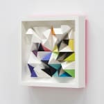 Sean Newport abstract colorful wall sculpture