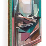 Augustine Kofie abstract painting detail