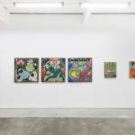 Installation view of "Friends & Family" exhibition at Hashimoto Contemporary San Francisco.