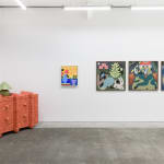 Installation view of "Friends & Family" exhibition at Hashimoto Contemporary San Francisco.