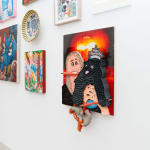 Installation photo of Hot Snack Summer at Hashimoto Contemporary Los Anglees