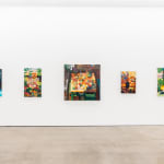 Installation image of Nicholas Bono Kennedy's artwork at Hashimoto Contemporary LA