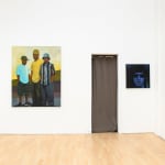 Dennis Brown's install photos of a gallery wall