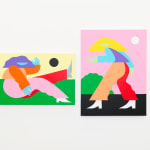 Installation view of REACHING OUT.