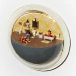 Abigail Goldman's sculpture of bathroom murder scene