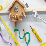 angled view of painting