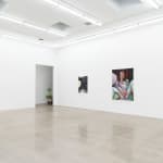 Installation image of the painting at Hashimoto Contemporary Los Angeles
