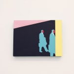 Mario Wagner colorful painting of figures