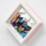 Sean Newport abstract colorful wall sculpture